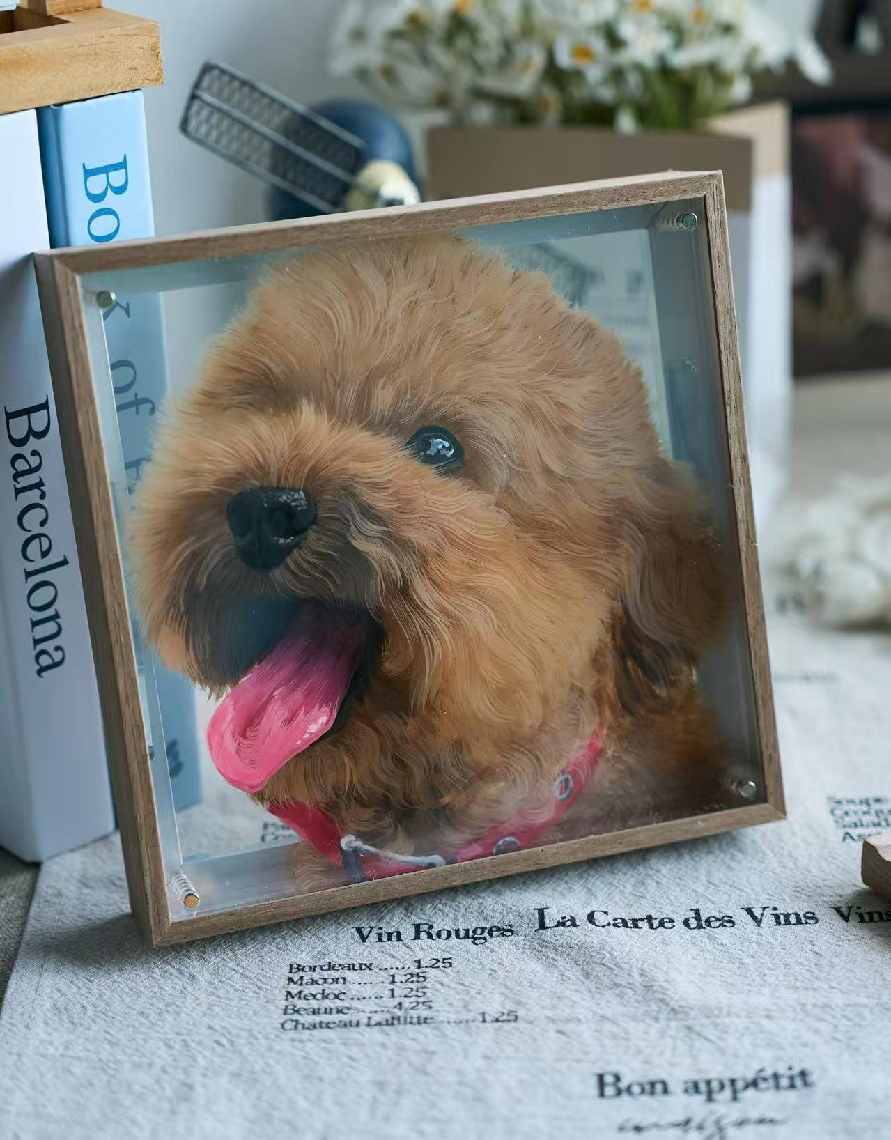 3D Customized Acrylic Pet Portrait