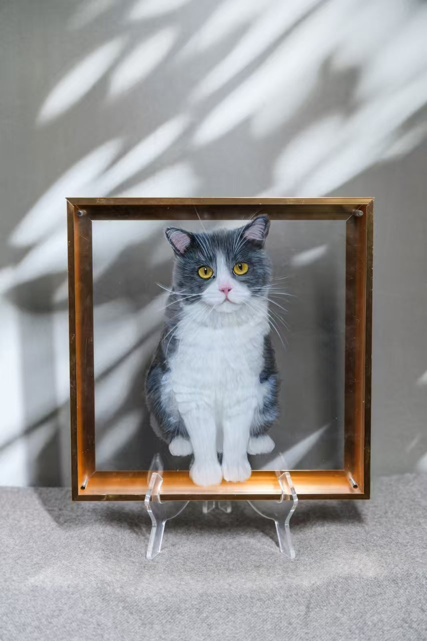 3D Customized Acrylic Pet Portrait