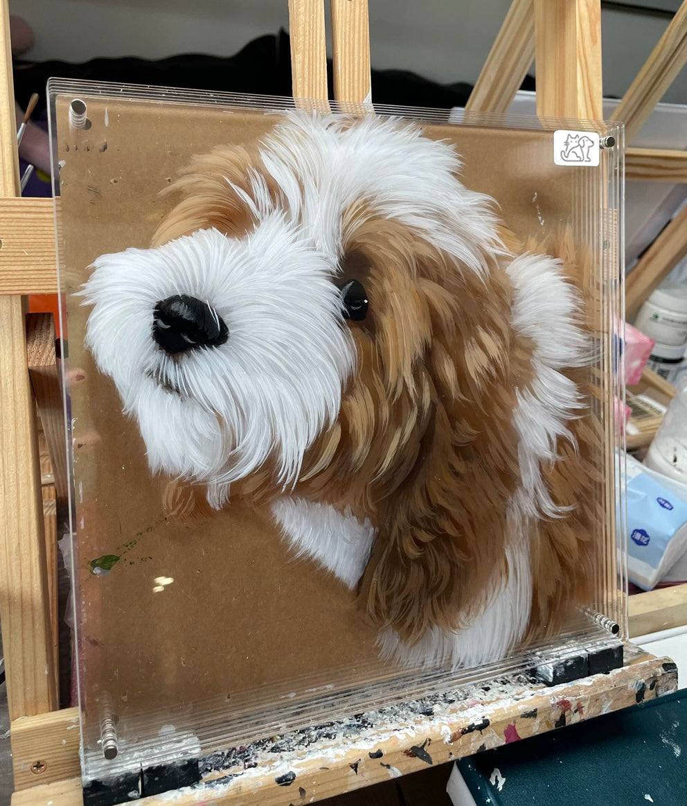 3D Multi-Acrylic Portraits for pets