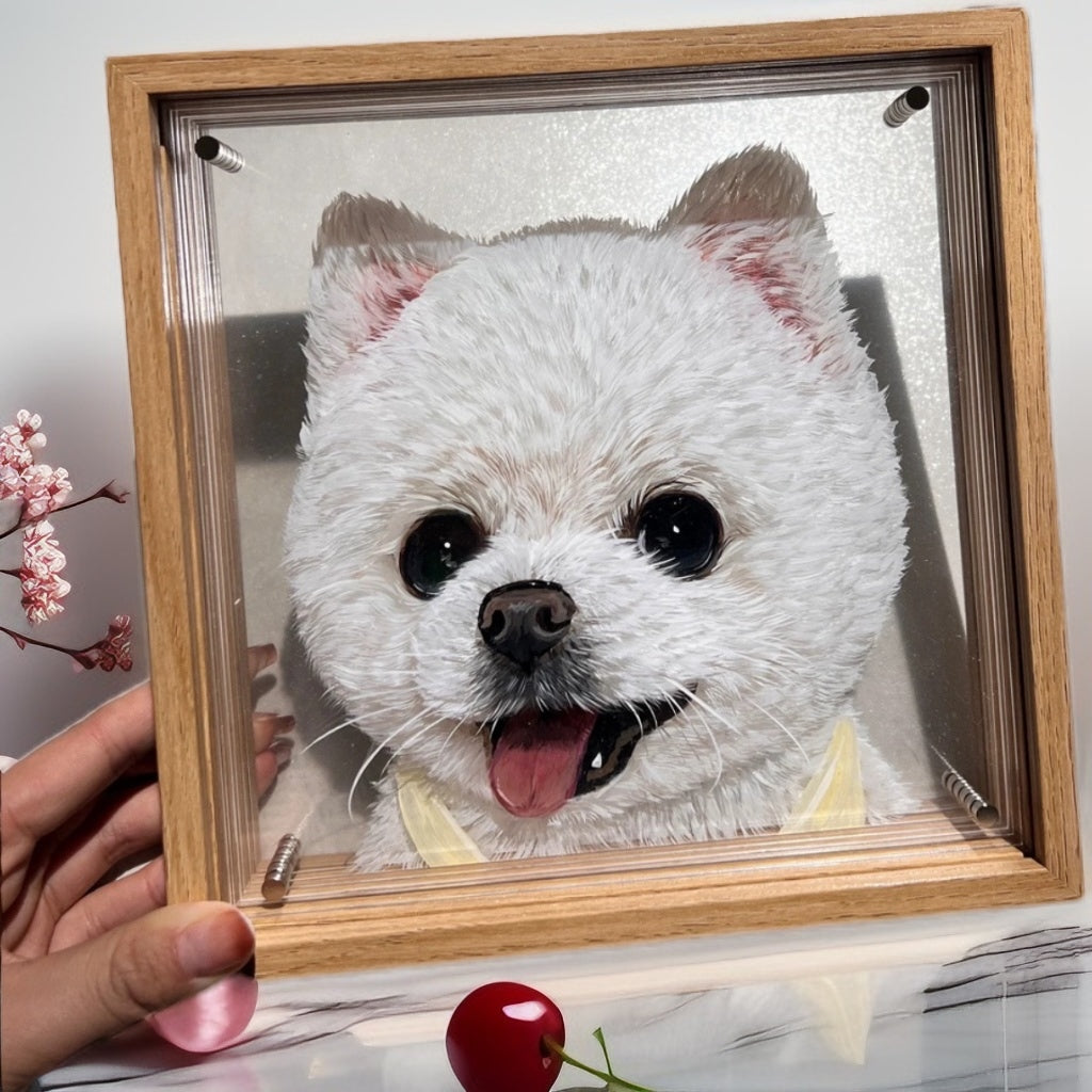 3D Multi-Acrylic Portraits for pets