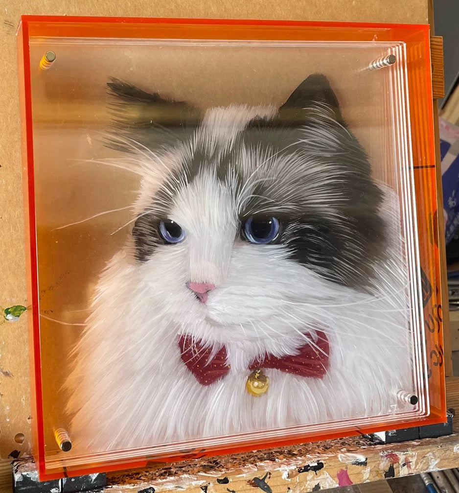 3D Acrylic Portrait Customised