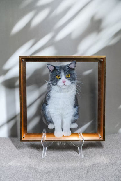 3D Customized Acrylic Pet Portrait