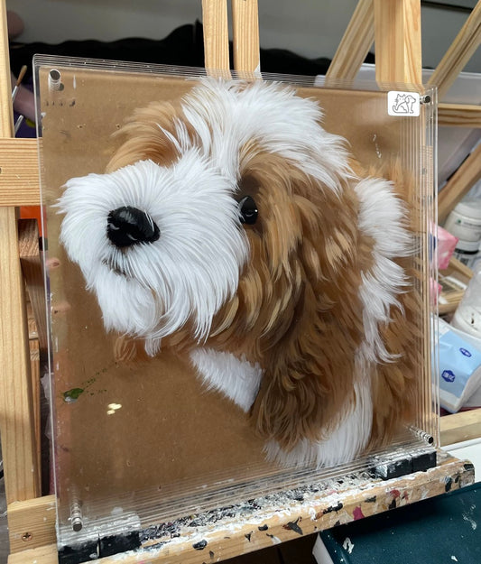 3D Multi-Acrylic Portraits for pets